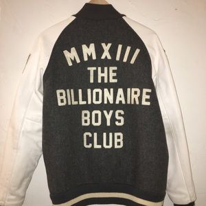 BILLIONAIRE BOYS CLUB VARSITY JACKET